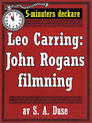 cover image of John Rogans filmning